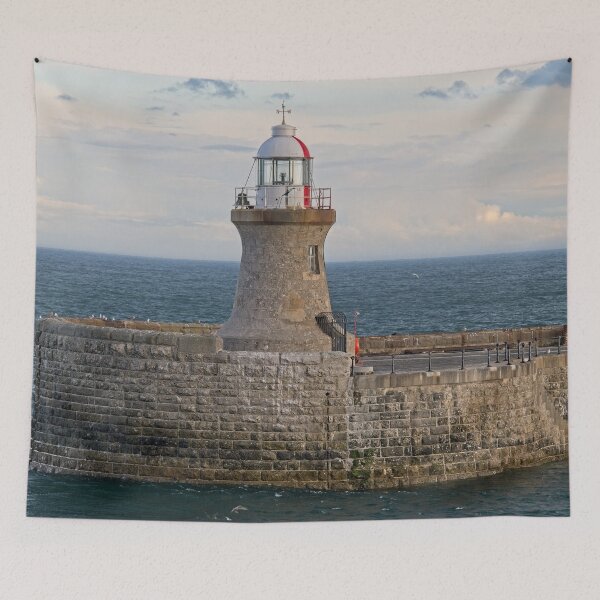 Item preview, Stone Lighthouse River Tyne South Shields Northern England designed and sold by Martyn R Arnold Fine Art Nature & Landscape Photography.