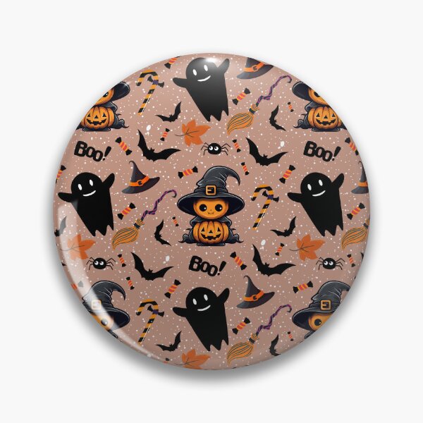 Item preview, Spooky Cute Halloween (Brown) designed and sold by ThatCuteCharm.