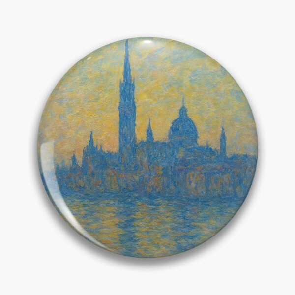Item preview, Monet Night Sky Impressionist Starry Painting designed and sold by Retr0Tshirts.