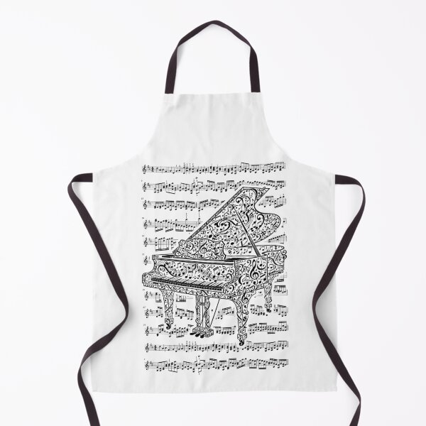 Item preview, Grand Piano Pianist Musical Instrument Music Notes designed and sold by GrandeDuc.