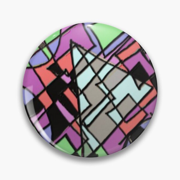 Item preview, Diseño abstracto de terciopelo con 4 círculos y 1 triángulo. designed and sold by SmashingDeals.