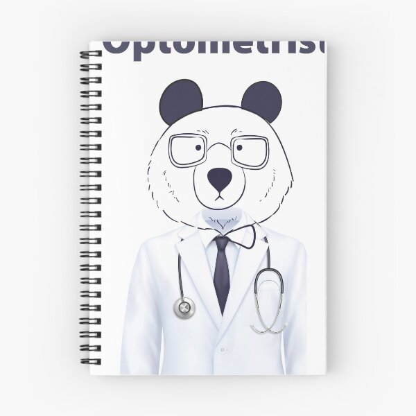 Item preview, Optometry Panda – Cute Cartoon Vision Care Gift designed and sold by FlamoArt.