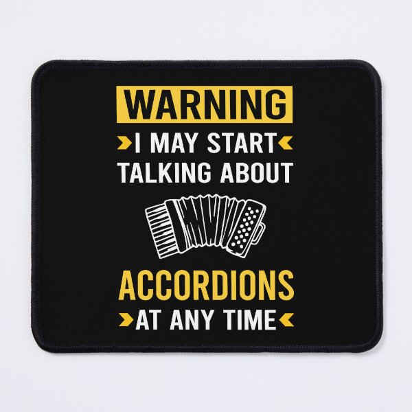 Item preview, Warning Accordion Accordionist designed and sold by nguyentanshop.