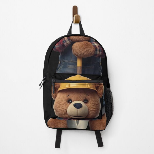 Item preview, Cute Bear „Andrew” construction worker foreman toy designed and sold by Tattoo-Shirt Designer .