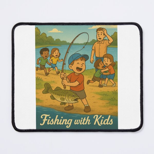 Item preview, Fishing With The Kids designed and sold by GarytheC123.