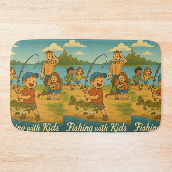 Item preview, Fishing With The Kids designed and sold by GarytheC123.