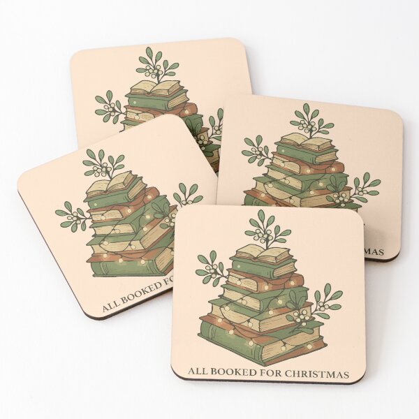 Item preview, All Booked for Christmas Book Tree designed and sold by RamblingsRose.
