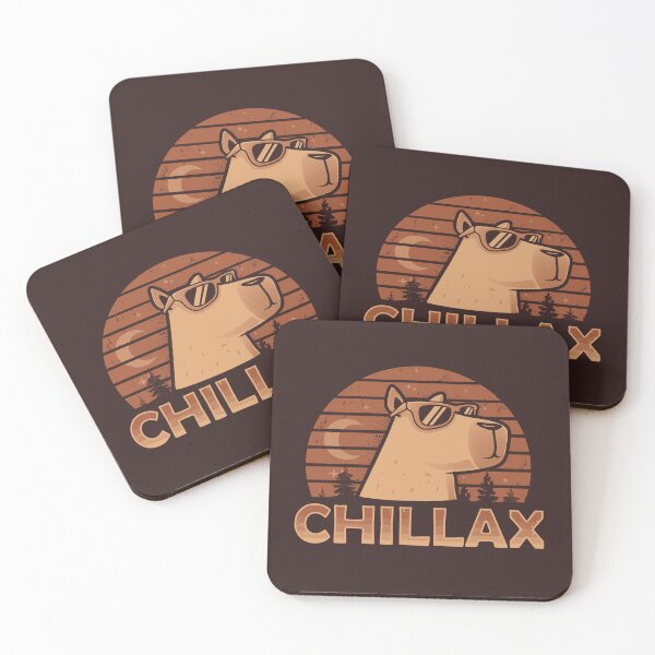 Item preview, Chilax Capybara – Cool Capybara Wearing Sunglasses designed and sold by erion5k.
