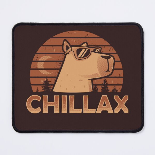 Item preview, Chilax Capybara – Cool Capybara Wearing Sunglasses designed and sold by erion5k.
