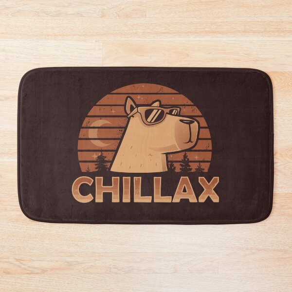 Item preview, Chilax Capybara – Cool Capybara Wearing Sunglasses designed and sold by erion5k.