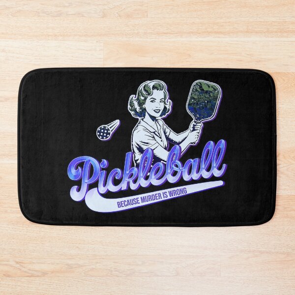 Item preview,  Pickleball Outfits For Women Funny Because Murder is Wrong designed and sold by gear-posters.