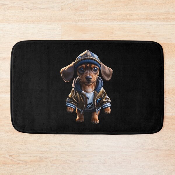 Item preview, Hip Hop Dachshund Puppy – Cool Streetwear Dog Art designed and sold by Dragonfly-10.
