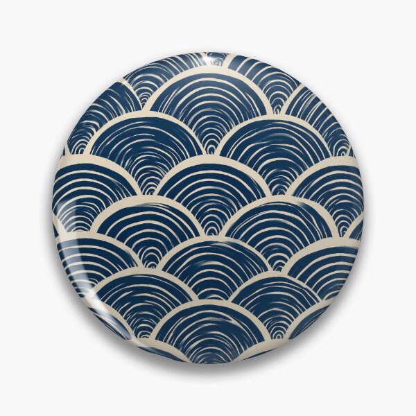 Artikelvorschau, Seigaiha Wellenmuster – Japanisches Retro Pattern entworfen und verkauft von Meiersbeste.