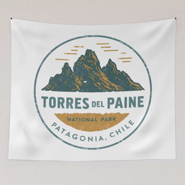 Item preview, Torres Del Paine National Park - Patagonia - Chile designed and sold by GoodOldVintage.