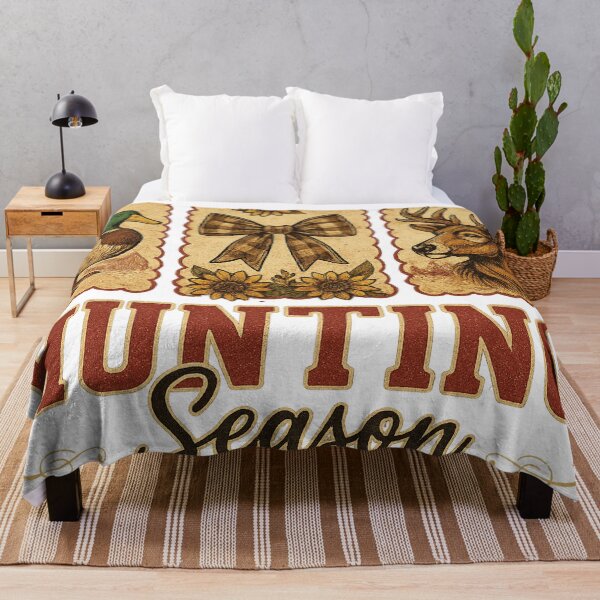 Item preview, Rustic Hunting Season Duck and Deer designed and sold by Clinomania Art.