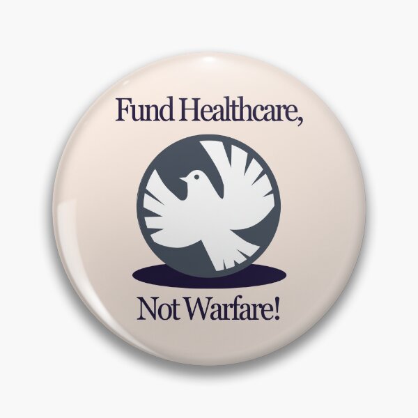 Item preview, Fund Healthcare, Not Warfare designed and sold by leftyshirts.