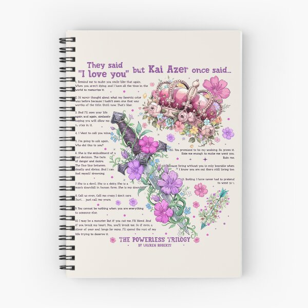 Item preview, Kai Azer I Love You In Powerless Book lover Kai And Paedyn designed and sold by RamblingsRose.