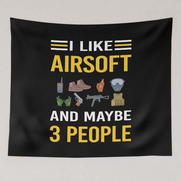 Item preview, I Like 3 People Airsoft designed and sold by xaviajames9.