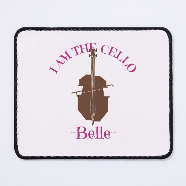 Item preview, I Am the Cello Belle – Classic Burgundy Edition designed and sold by Novel Works Studio.