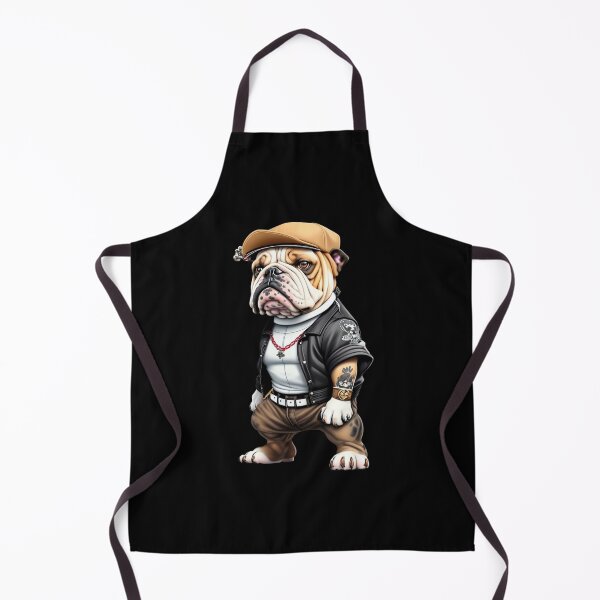 Item preview, Street Style Bulldog – Tattooed Tough Dog Urban Art designed and sold by Dragonfly-10.