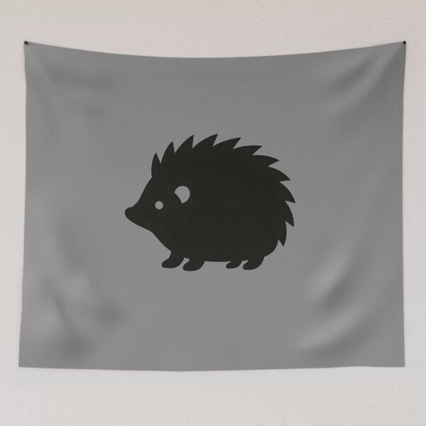 Item preview, Sleek Hedgehog Silhouette designed and sold by ArtistEmbrace.
