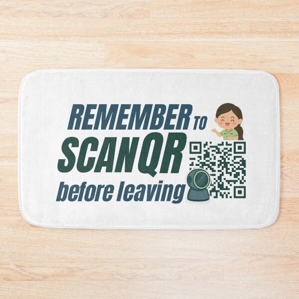 Item preview, INC Scan QR Code Reminder Sign designed and sold by latestmerchshop.