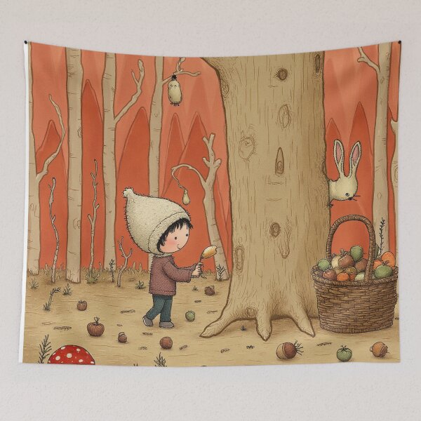 Item preview, Autumn Forest Gathering designed and sold by Whimsical Hug.