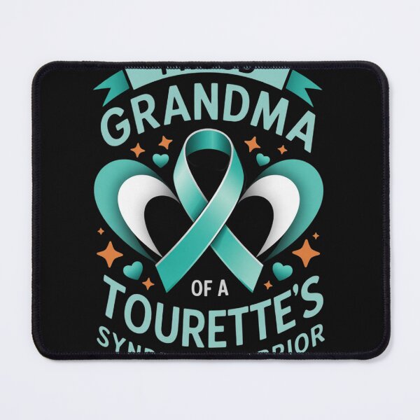 Item preview, PROUD GRANDMA OF A TOURETTE'S SYNDROME WARRIOR designed and sold by Vastingan.