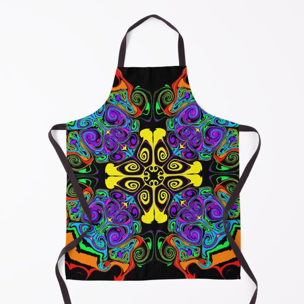 Item preview, Colorful swirls in kaleidoscope style designed and sold by alec-t.