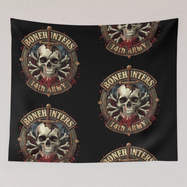Item preview, Bonehunters Emblem – Malazan 14th Army Military Crest v19 designed and sold by Tshirts1980.