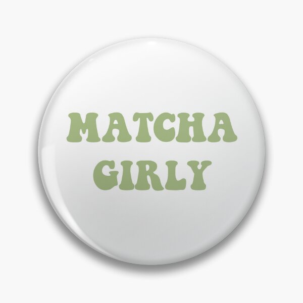 Item preview, Matcha Girly – Cute Aesthetic Matcha Sticker for Tea Lovers designed and sold by mjowett.