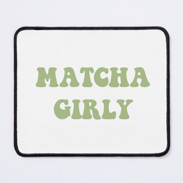 Item preview, Matcha Girly – Cute Aesthetic Matcha Sticker for Tea Lovers designed and sold by mjowett.