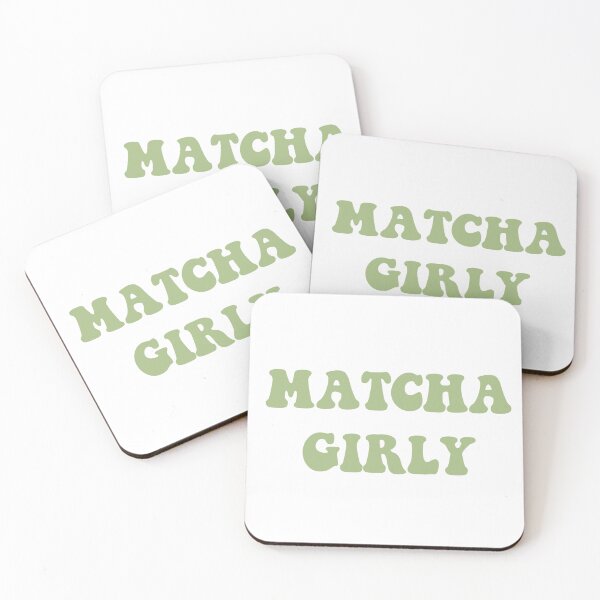 Item preview, Matcha Girly – Cute Aesthetic Matcha Sticker for Tea Lovers designed and sold by mjowett.