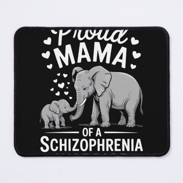 Item preview, Proud Mama Of A Schizophrenia Warrior designed and sold by Vastingan.