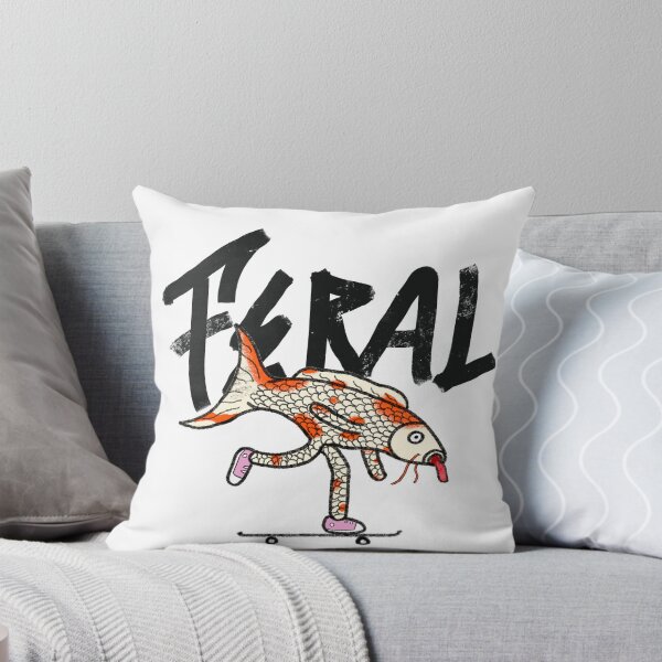 Item preview, Feral Streetwear Logo – KohakuKoi play skateboard designed and sold by FERAL-th.