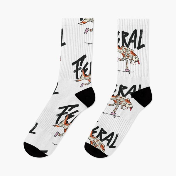 Item preview, Feral Streetwear Logo – KohakuKoi play skateboard designed and sold by FERAL-th.