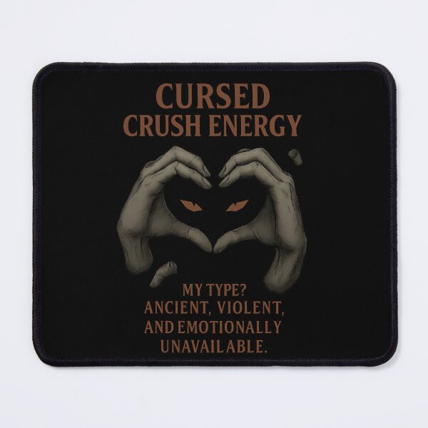 Item preview, "Crush Curse" designed and sold by IAmNotASuccubus.