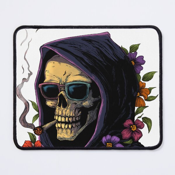 Item preview, Grim Flower Power white designed and sold by Kureijikyatto.