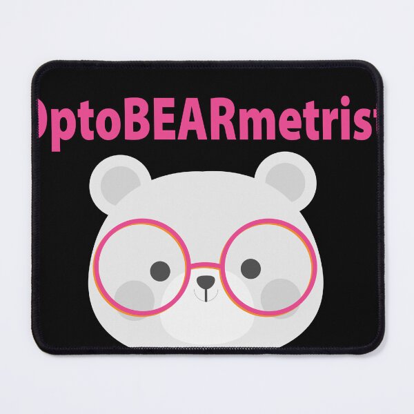Item preview, OptoBEARist – Cute Bear Optometrist Cartoon designed and sold by FlamoArt.