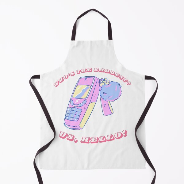Item preview, Who's the Baddest? Retro style cellphone art designed and sold by ObviAshley.