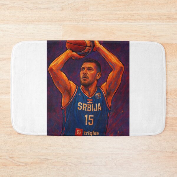 Item preview, Nikola Jokic Serbia Paint Art Poster Style designed and sold by ecdato.