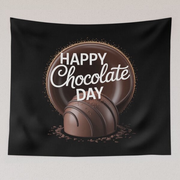 Item preview, Happy Chocolate Day celebrating World Chocolate Day lovers designed and sold by brynatshop.