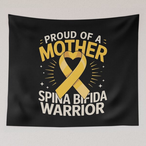 Item preview, PROUD MOTHER OF A SPINA BIFIDA WARRIOR designed and sold by Vastingan.