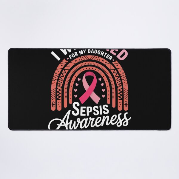 Item preview, Rainbow I Wear Red For My Daughter Sepsis Awareness  designed and sold by Vastingan.