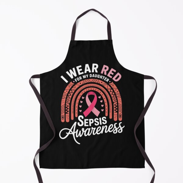 Item preview, Rainbow I Wear Red For My Daughter Sepsis Awareness  designed and sold by Vastingan.