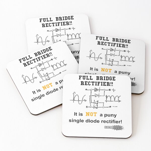 Item preview, Full Bridge Rectifier IT is NOT A Puny Single DIODE Rectifier  designed and sold by GenevaCruz.