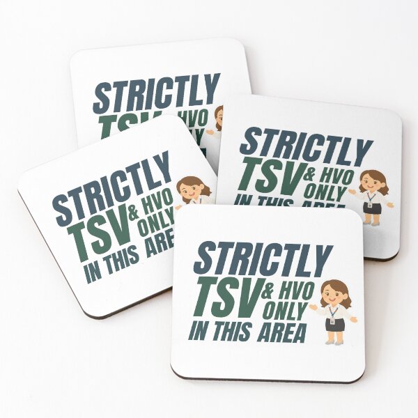 Item preview, strictly tsv only in this area | Designated Area Sticker designed and sold by latestmerchshop.