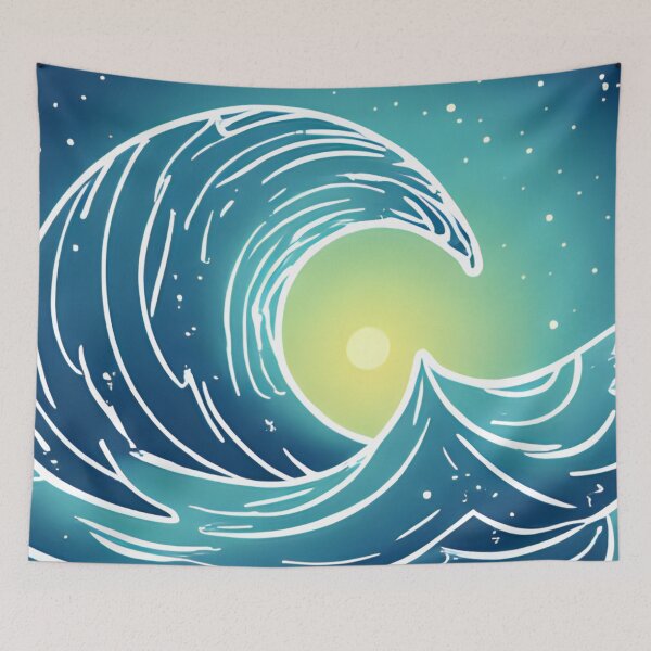Item preview, The Awakening of the Cosmic Wave designed and sold by 0penvimark.