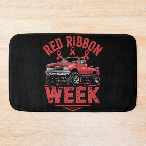 Artikelvorschau, Red Ribbon Week Bewusstsein Monster Truck entworfen und verkauft von Vastingan.