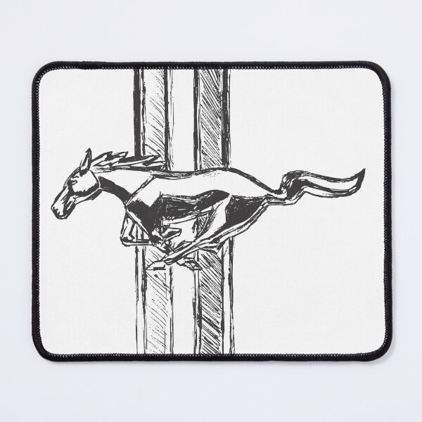 Item preview, Mustang Logo Illustration Pony designed and sold by suerussoart.